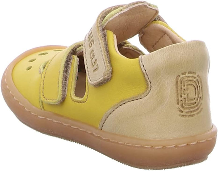 Däumling Jungen Unisex Kinder Sven Sneaker, Tomaia Giallo, 22 EU Schmal