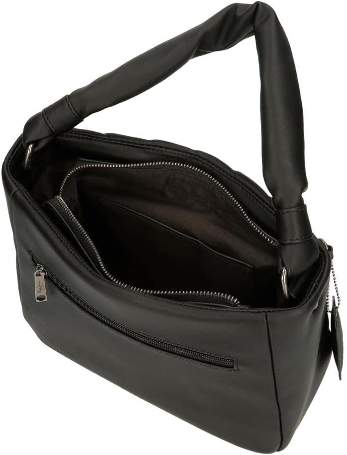 Pepe Jeans Schwarz Schultertasche, Schwarz Schultertasche