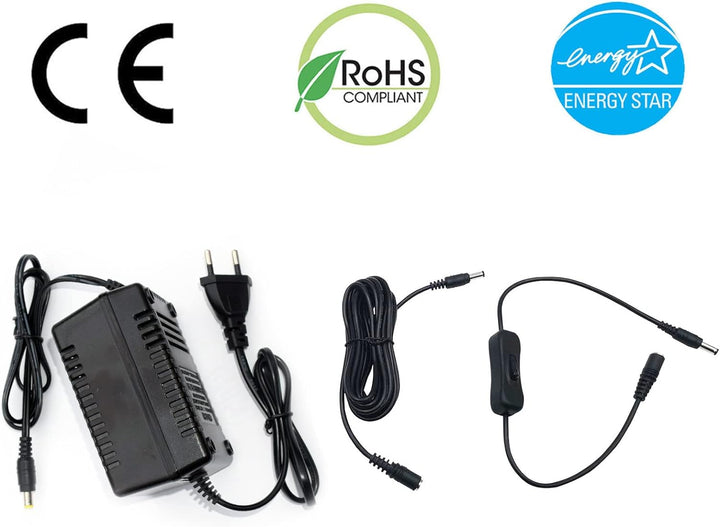 MyVolts 9V EU-Netzteil kompatibel mit Alesis 3630 Compressor/Limiter - Premium Premium Netzteil +, P
