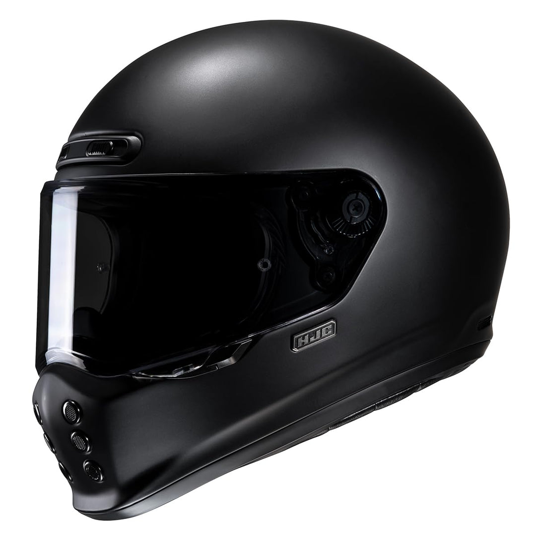 HJC V10 Solid Integralhelm (schwarzmatt), S