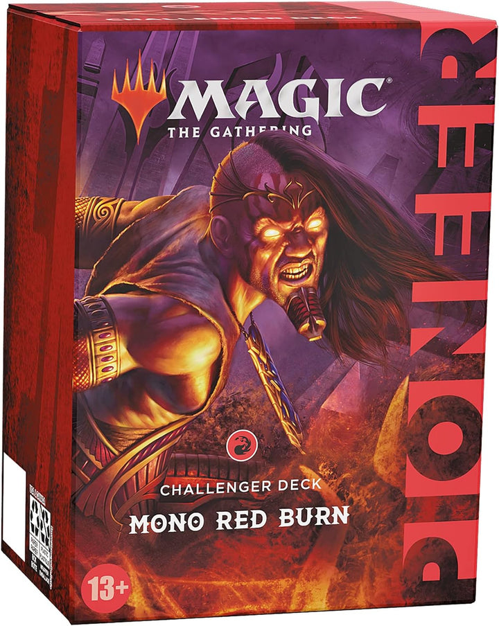 Magic The Gathering Pioneer Challenger Deck 2021 - Mono Burn (rot)