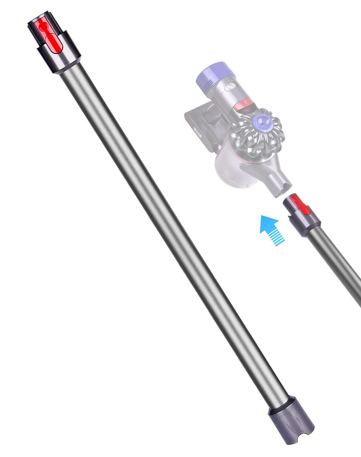 Verlängerungsrohr für Dyson V7 V8 V10 V11 V15 –Ersatz-Rohr aus Aluminium, Schnellverschluss, Robust