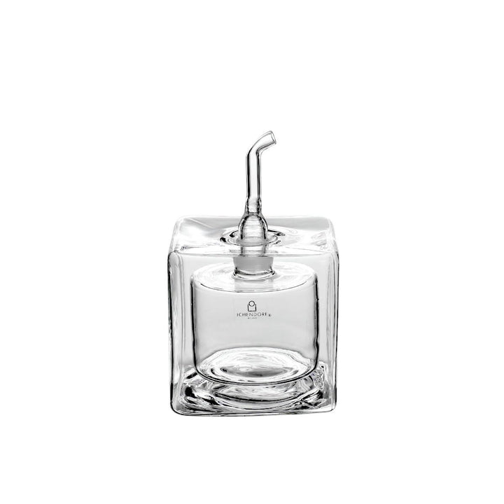 Doppelte Glas-Ölkanne Cube