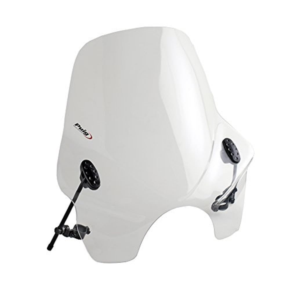 Puig 0856W Windschutzscheibe modell Touring i Transparent / Klar