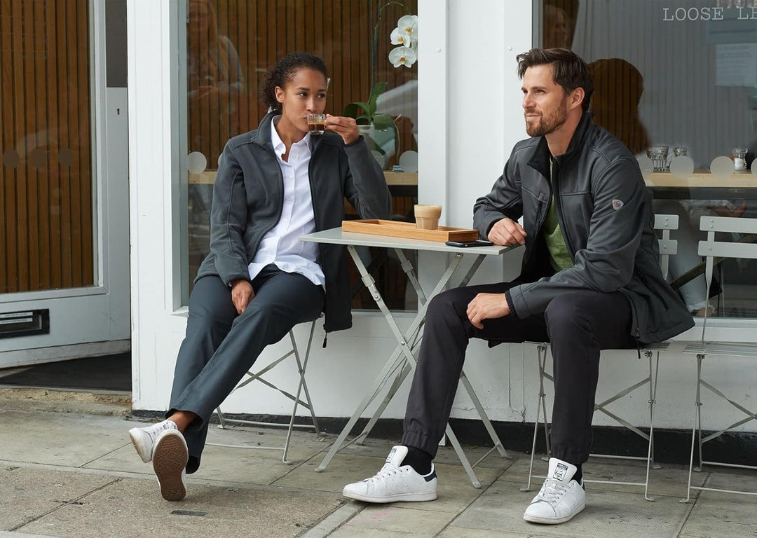 BP 1696-571-56-L Herren-Softshell-Jacke, Stehkragen, Frontreissverschluss, 255,00 g/m² 100% Polyeste