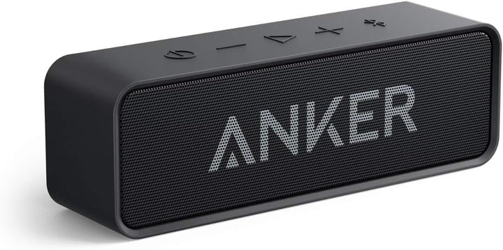 Anker SoundCore Kompakter Bluetooth 4.2 Lautsprecher, 24 Stunden Wiedergabe, Intensiver Bass, Integr
