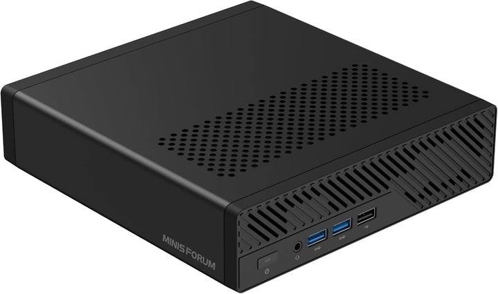 MINIS FORUM MS-A2 Mini PC, AMD Ryzen 9 8945HX (16C/32T bis 5,4 GHz), 32 GB DDR5 RAM, 1 TB SSD, PCIe
