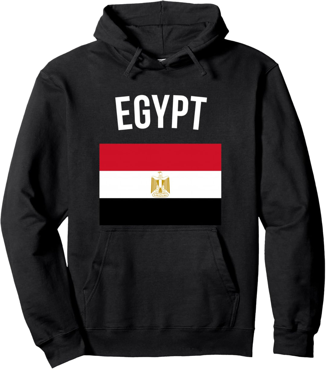 Egypt Flag Egyptian Hoodie Egypt Hooded Sweatshirt Pullover Hoodie