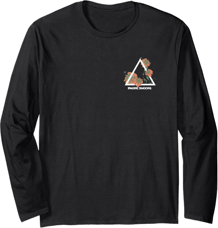 Imagine Dragons Blumenprisma Langarmshirt