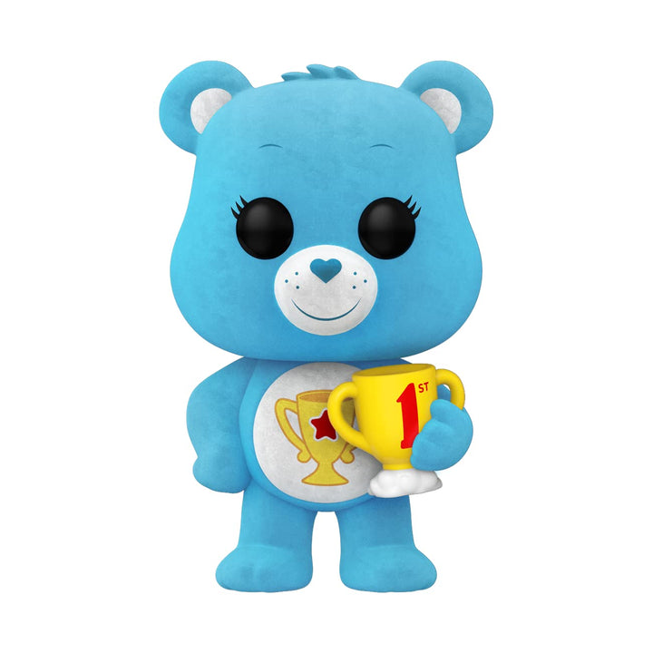 Funko Pop! Animation: CB40- Champ Bear - Beflockt CH - Care Bears - Vinyl-Sammelfigur - Geschenkidee