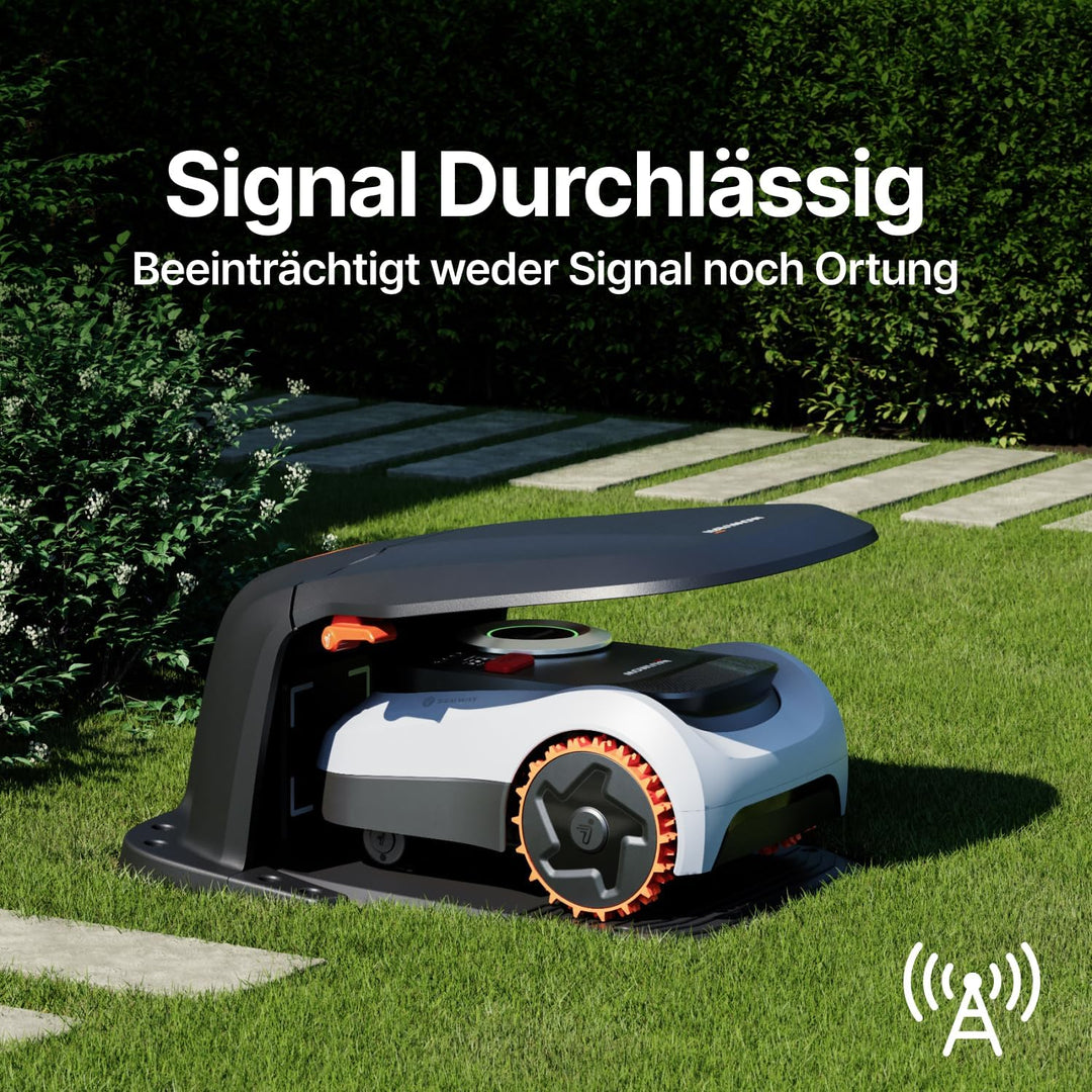Segway Navimow Garage M, Faltbare Garage für Mähroboter, Keine Signalblockierung, Schutz vor Sonne u