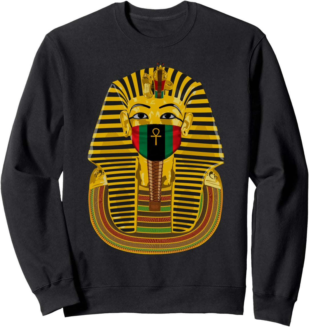 Altägyptischer König Tut Mask Pharao Tutanchamun Sweatshirt