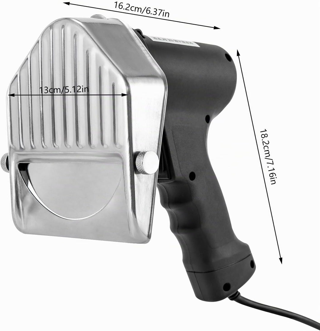 Bathrena Dönermesser, 120W Elektrisch Kebab Cutter, Dönerschneider Enthält 1-Klingendurchmesser 4.7i