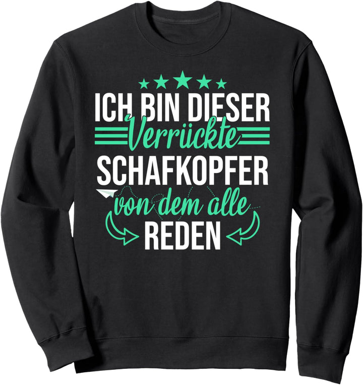Schafkopf Schafkopfen Kartenspiel Spruch Geschenkidee Sweatshirt