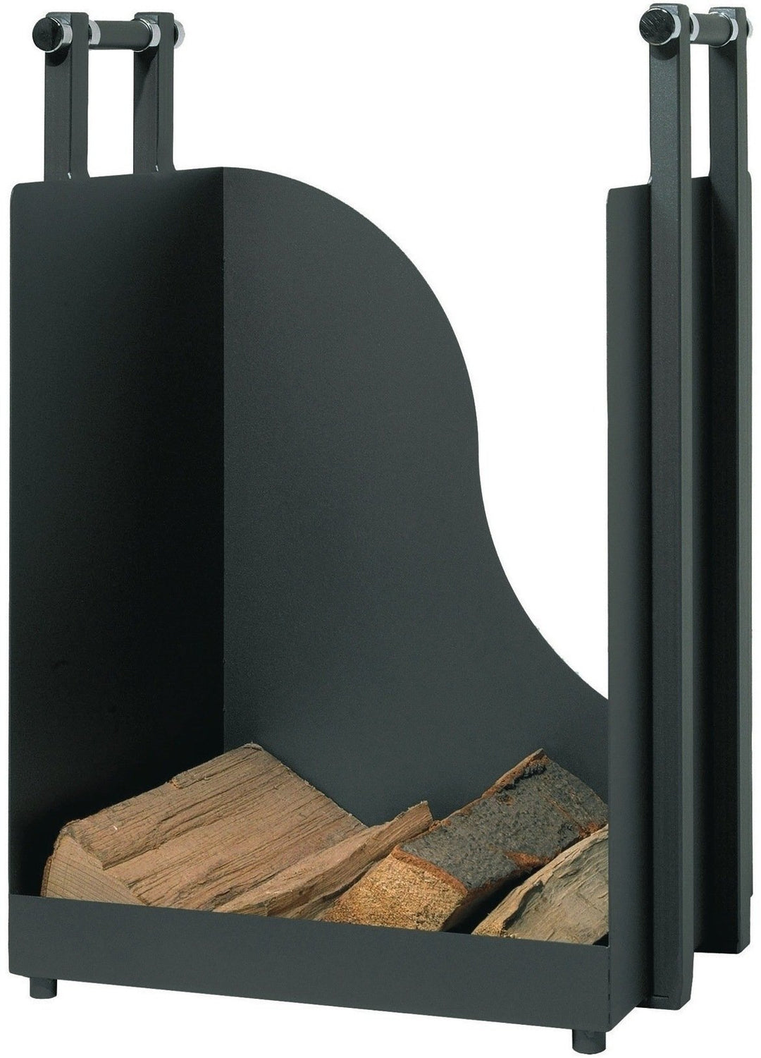 Lienbacher Holzkorb 414 anthrazit B/H/T=40/57/36 cm