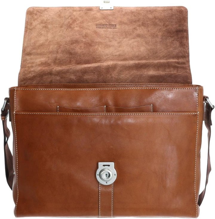 Leonhard Heyden Bergamo Umhängetasche 38 cm Hellbraun Light Brown, Light Brown