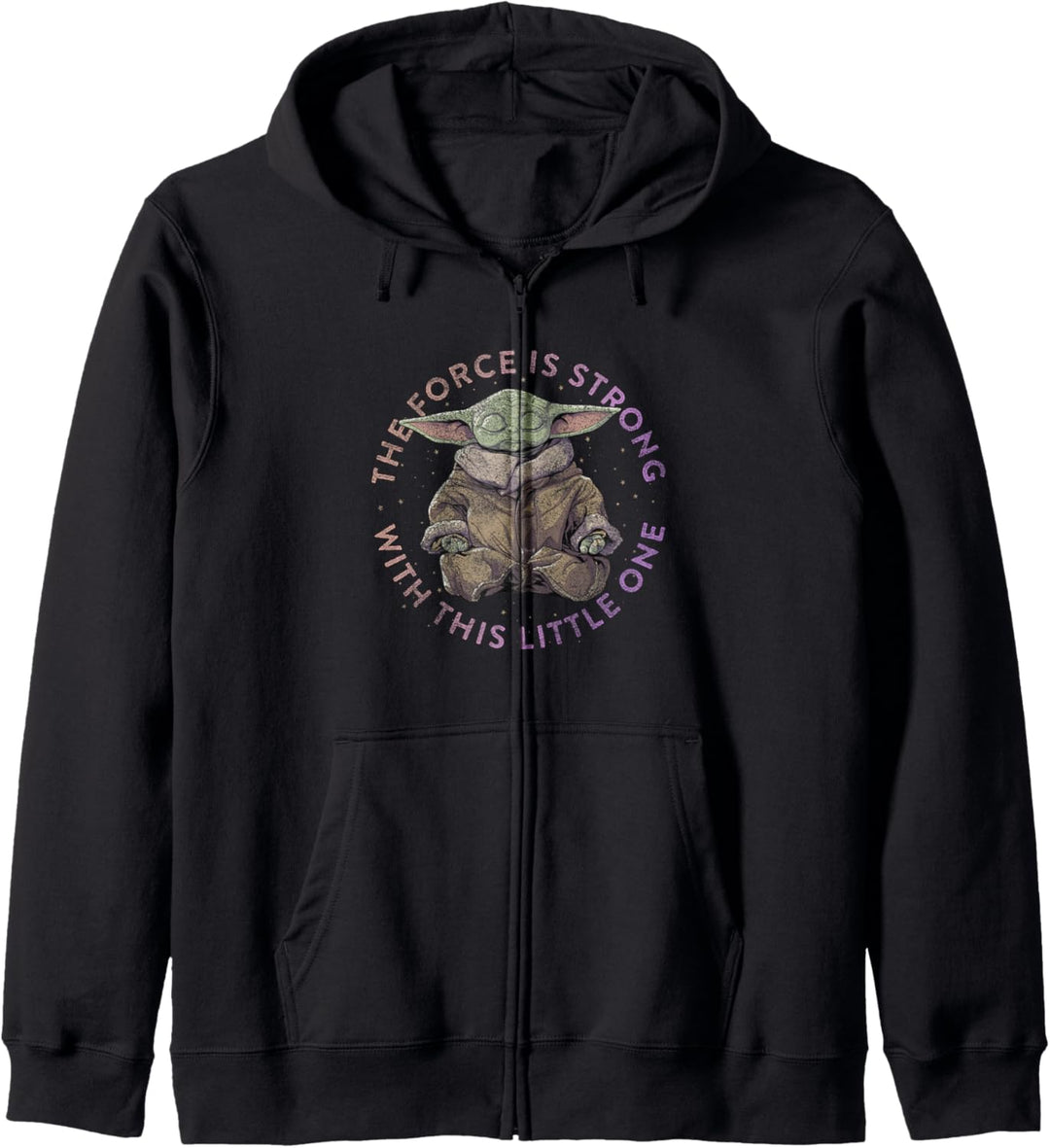 Star Wars: The Mandalorian Grogu The Force Is Strong Circle Kapuzenjacke
