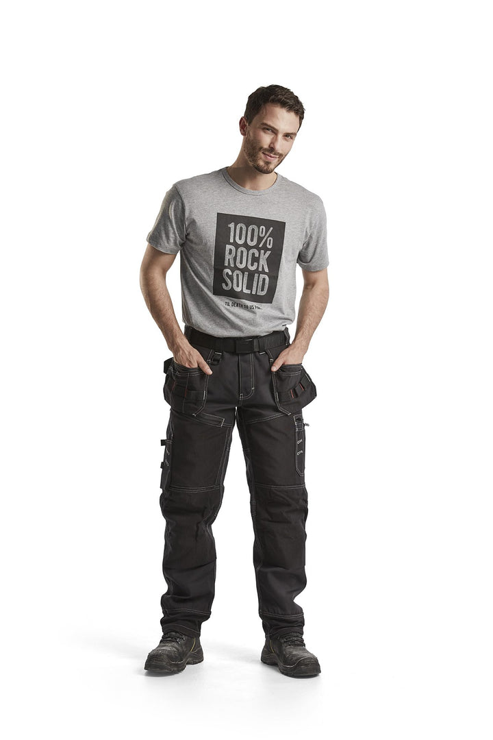 Blaklader 15001380 Handwerker-Hose X1501, Schwarz, grootte C46 46 Schwarz, 46 Schwarz