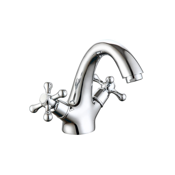 DP bath GCC001 Waschtischarmatur Serie Almendro in Chrom, Silber, Silber