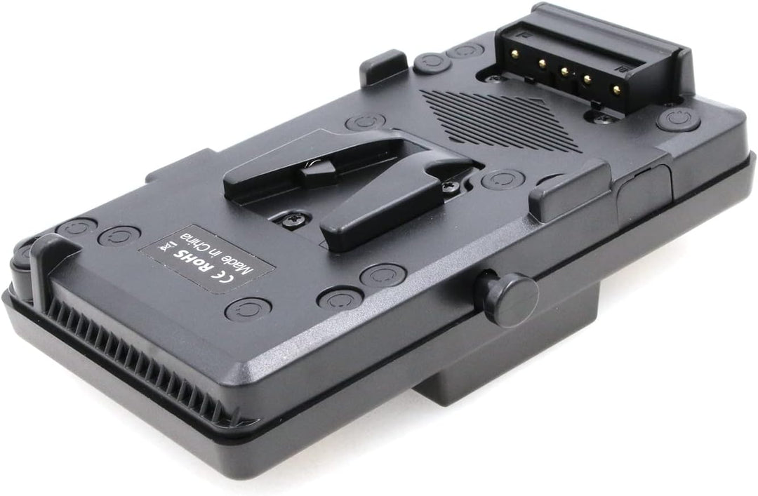ZBLZGP V-Mount Akkuhalterung auf 3-Stift-Goldmontageplatte Adapter für Panasonic Kamera Anton Bauer