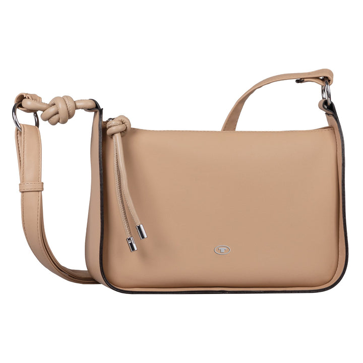 TOM TAILOR bags Cori Damen Umhängetasche Crossbody Bag Mittelgross Braun
