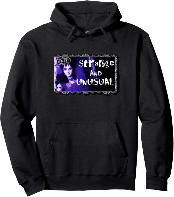 Beetlejuice Strange Abzeichen Pullover Hoodie