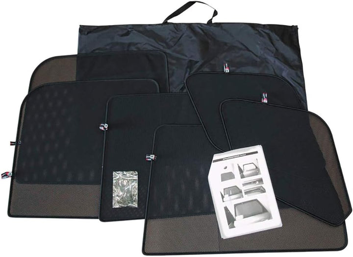 Satz Car Shades kompatibel mit BMW X5 E70 2007-2013 (6-teilig)
