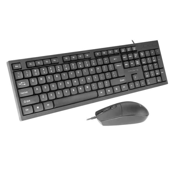 Tacens Anima ACP02, PC-Combo, Kompakte Full-Format-Tastatur mit Multimediatasten und Copilot AI Smar