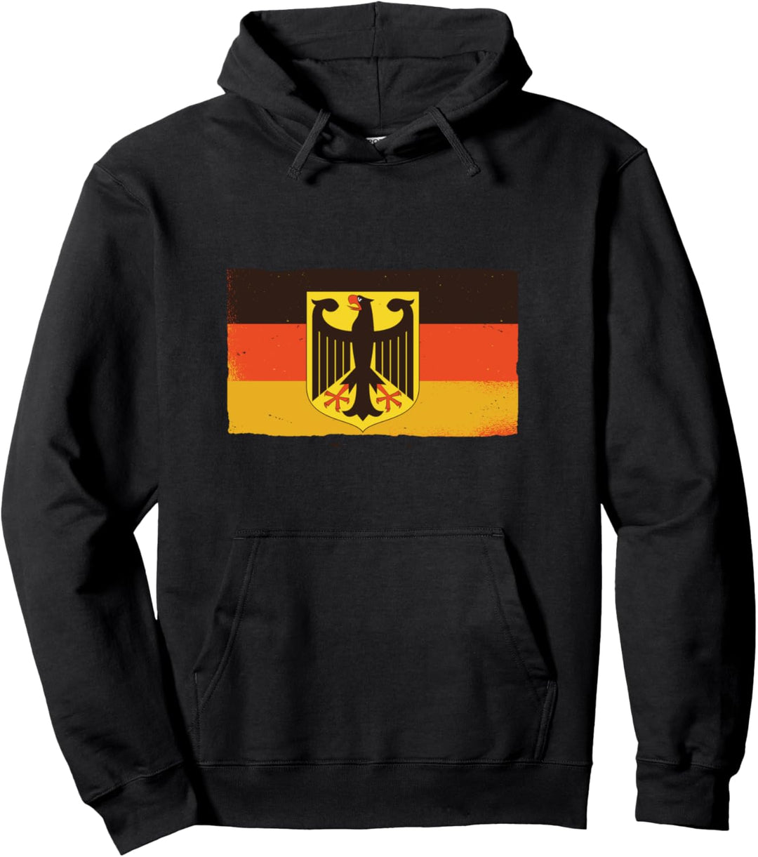 Germany Deutsch Deutschland Fahne Adler Vogel Geschenk Pullover Hoodie