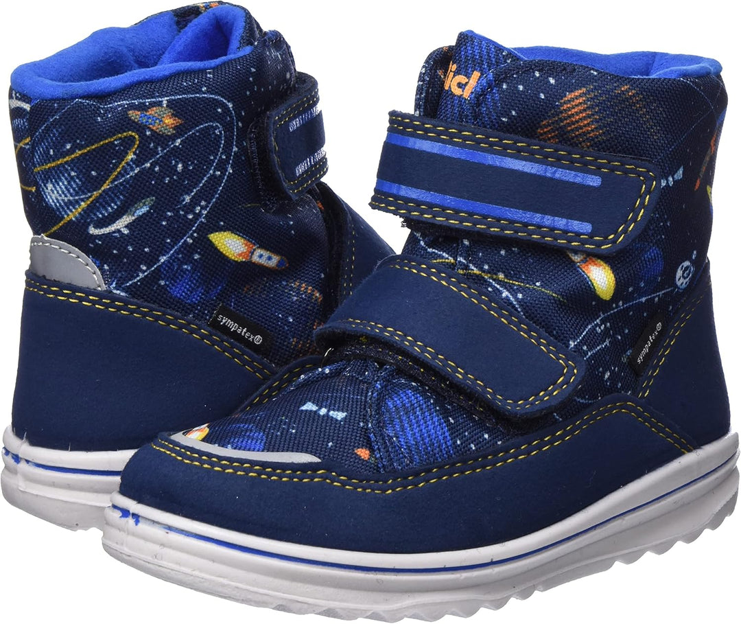 Richter Jungen Snow Schneestiefel 23 EU Nautical Prin Space, 23 EU Nautical Prin Space