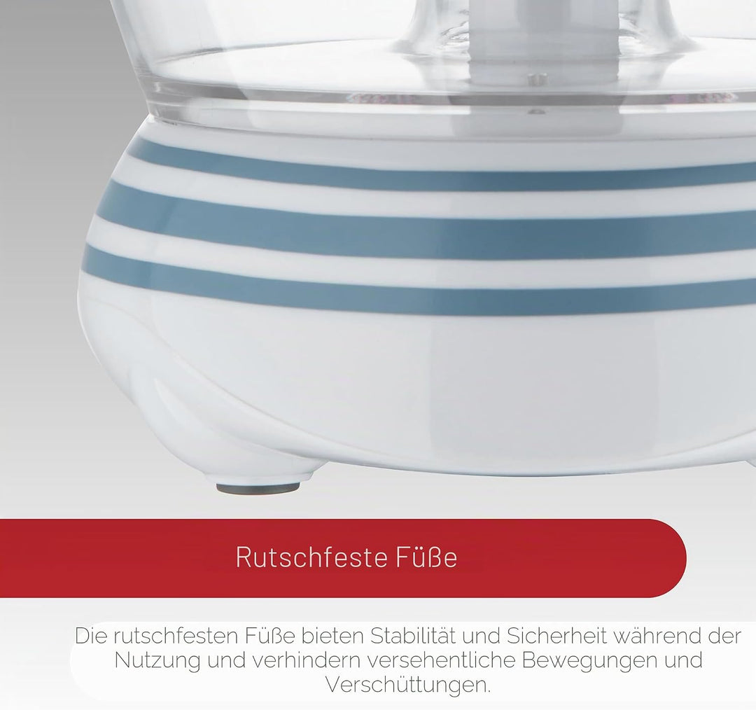 Bergner NOIA - Entsafter 40W 1.2L - Automatischer Motor - 2-Wege Drehung - Transparenter Behälter -