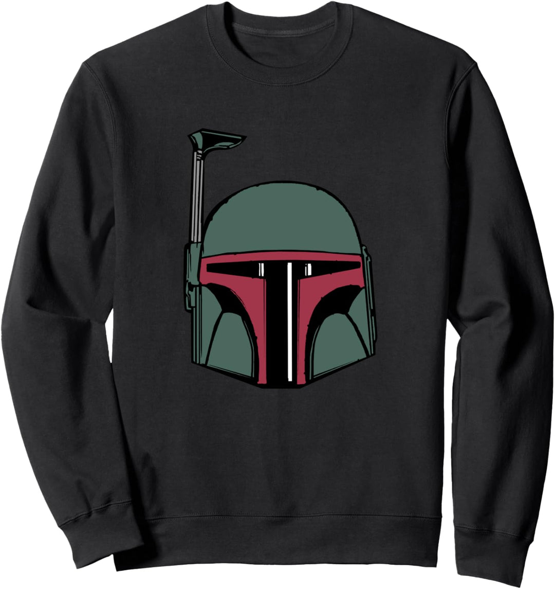 Star Wars Boba Fett Simple Helmet Sweatshirt