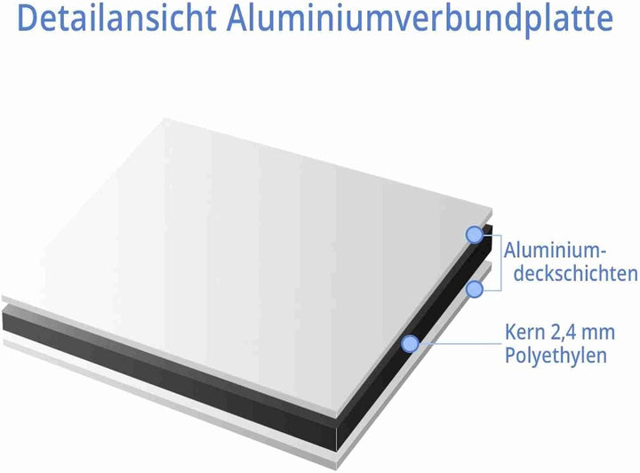 Kleberio® Parkplatz Schild 52 x 11 cm - Mieter - mit Einschlagpfosten 0,75 Meter und Montagematerial