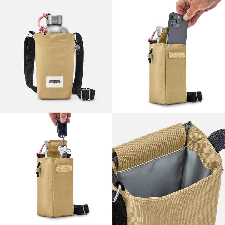 BLACK + BLUM Isolierte Flaschentasche - Für Erwachsene und Kinder - Hergestellt aus recyceltem PET u