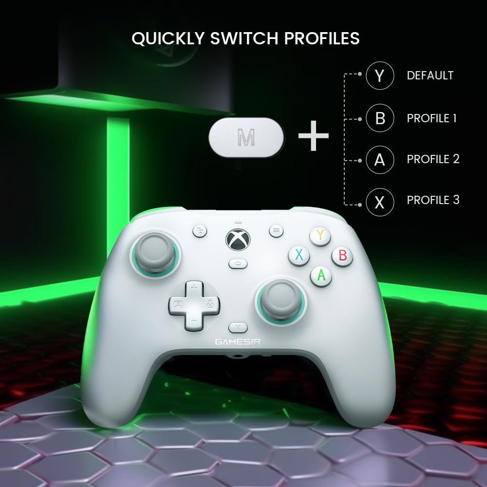 GameSir G7 SE Offiziell lizenzierter Xbox One-Controller mit Hall-Effekt-Sticks für Windows 10/11, X