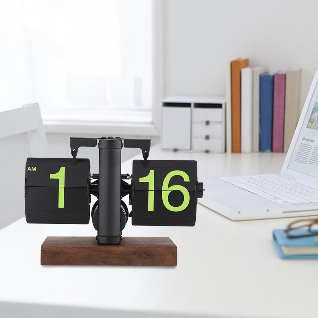 ciciglow Digitale Klappuhr, 12 Stunden, Einseitige Digitale Klappuhr, Automatische Retro-mechanische