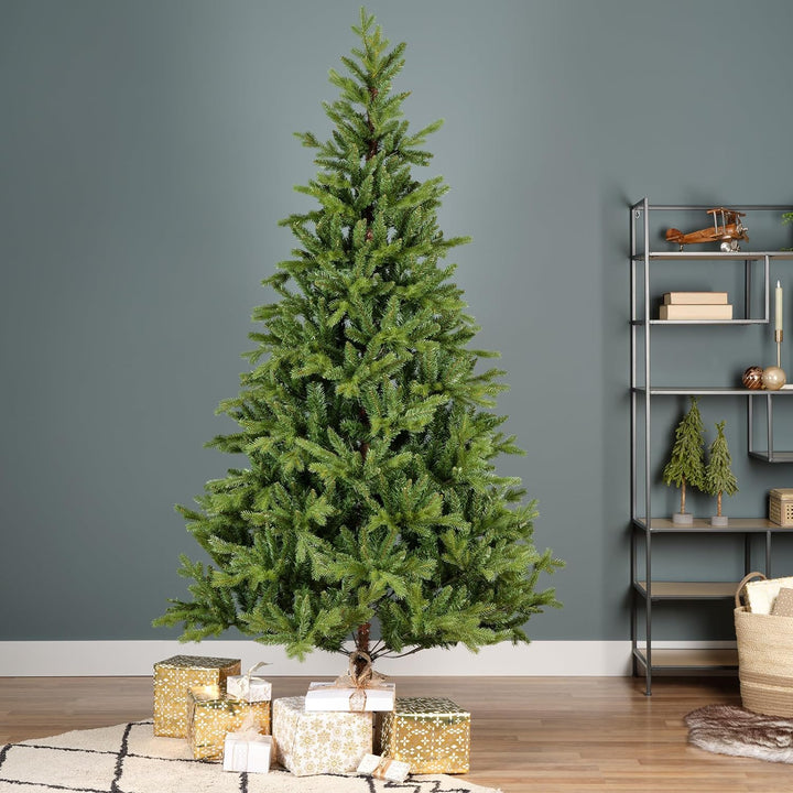 Kaemingk künstlicher Weihnachtsbaum Allison - Kiefer - grün 180 cm Höhe - mit Ständer - für Innen un