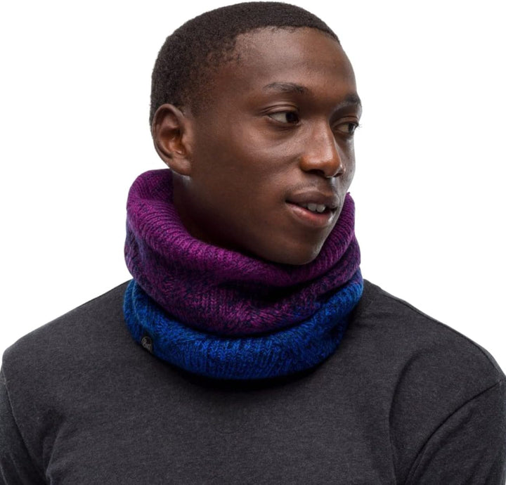 Buff Damen Masha Blossom Strick & Polar Schlauchschal Einheitsgrösse Lila, Einheitsgrösse Lila
