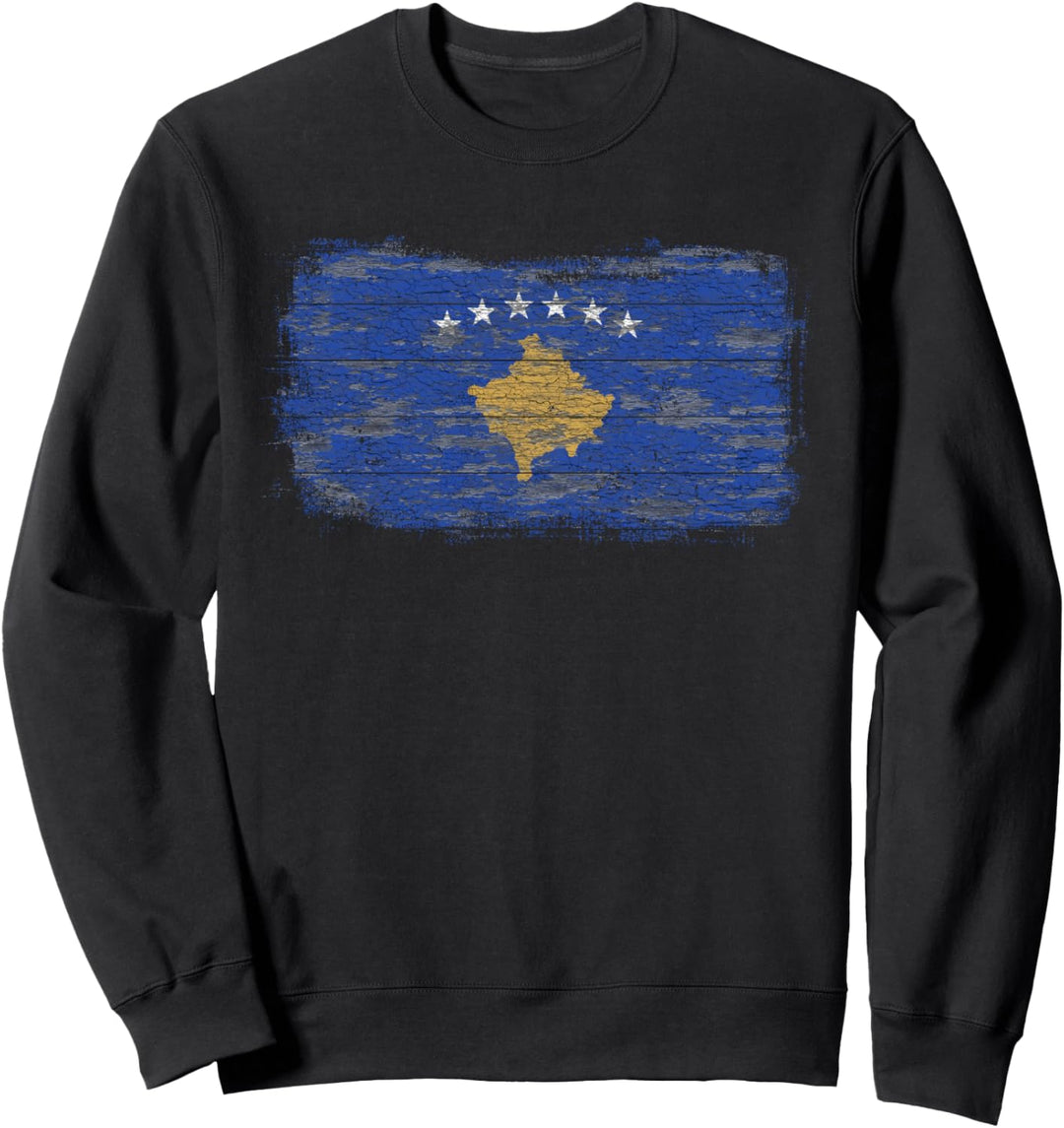 Kosovo Nationalflagge Sweatshirt