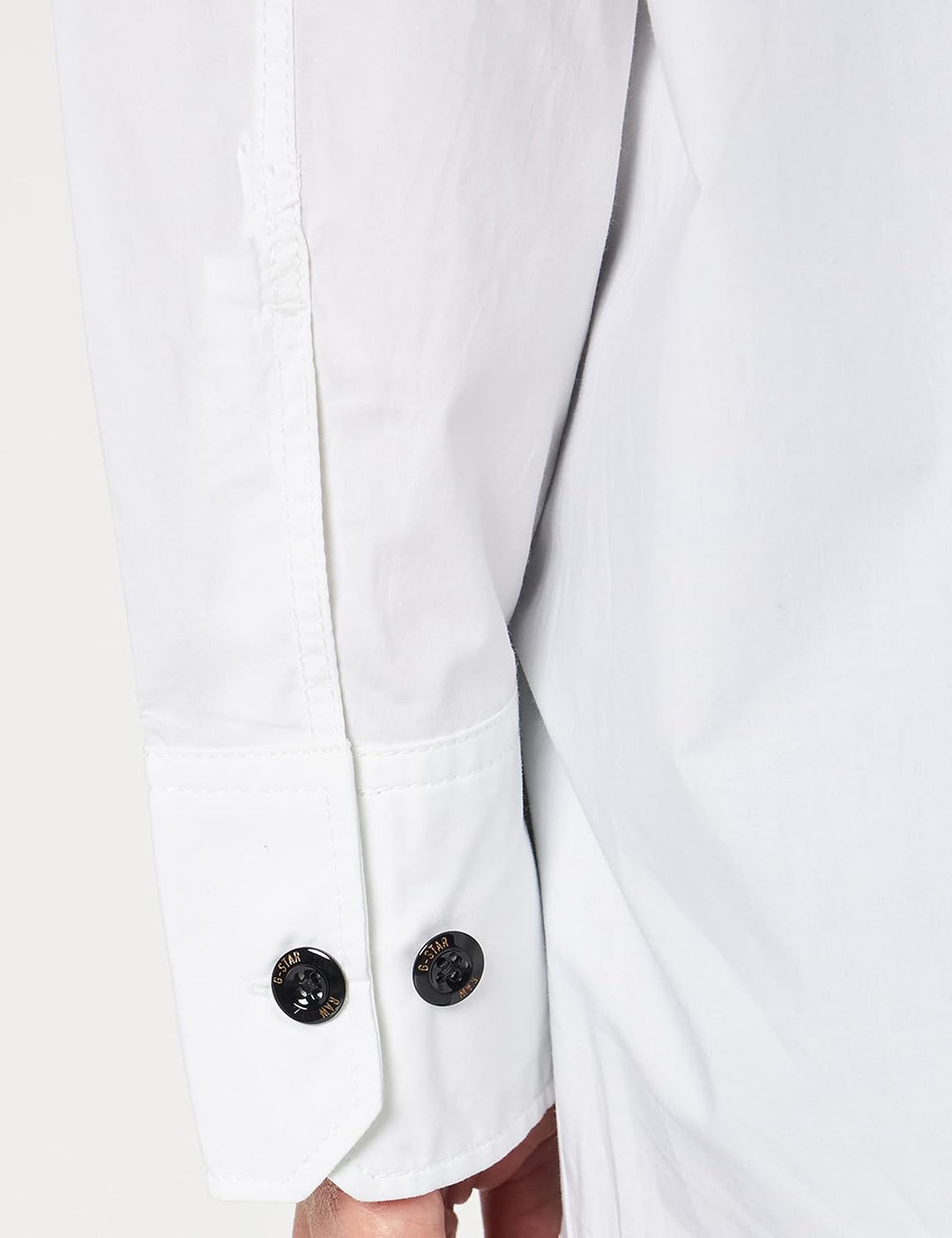 G-STAR Damen Officer Boyfriend Hemd Shirts, Weiss (White D21887-4481-110)