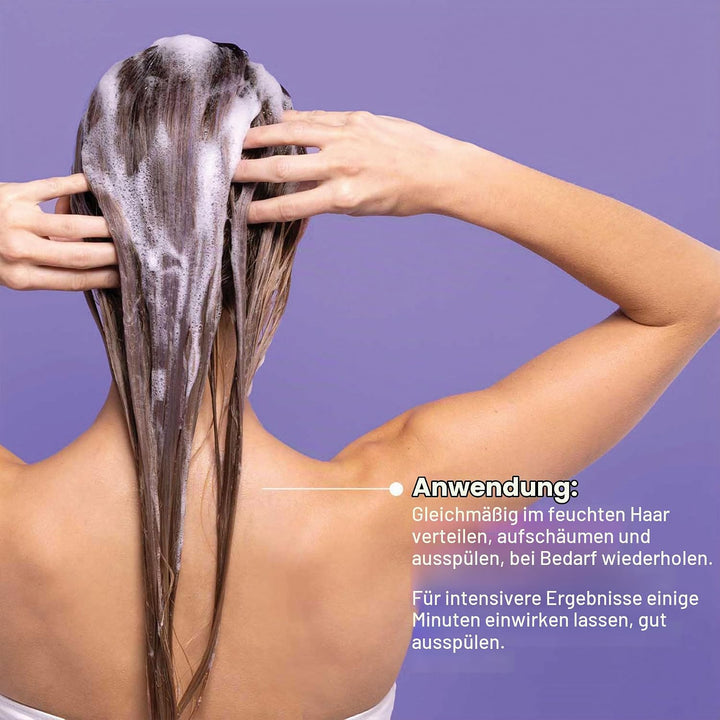 milk_shake Silver Shine Light Shampoo 1000 ml Blueberries and violet pigment 1 l (1er Pack), 1 l (1e