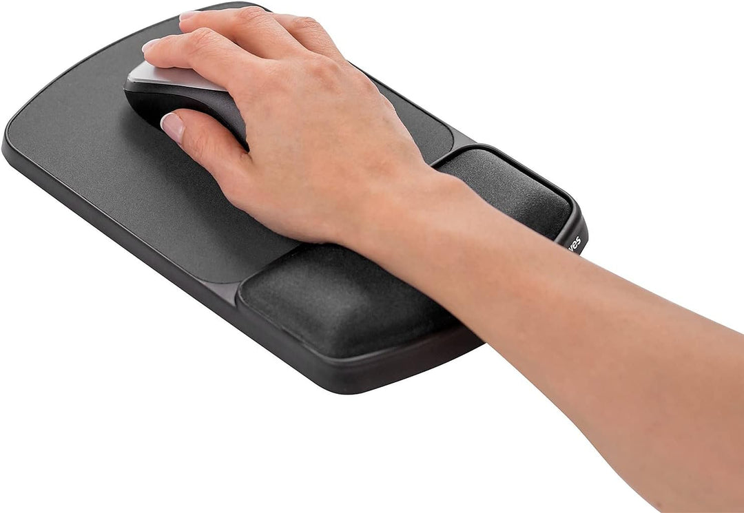 Fellowes Premium Gel Handgelenkauflage mit Mauspad Graphit grau, grau