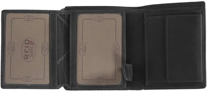The Chesterfield Brand Leder Portemonnaie Schwarz Carl RFID Safe
