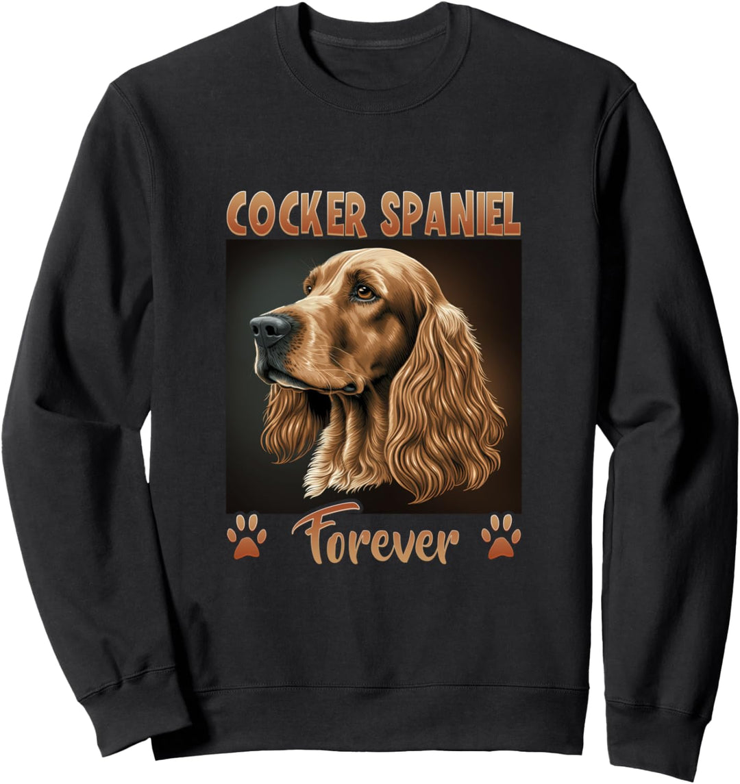 Cocker Spaniel Forever Besitzer Cocker Spaniel Sweatshirt