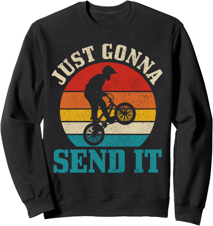 BMX Vintage Bike Fahrrad BMXer Geschenk Sweatshirt