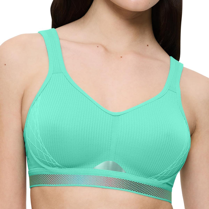 Triumph Damen Triaction Cardio Flow P Ex Bra 70B Ice Drop, 70B Ice Drop