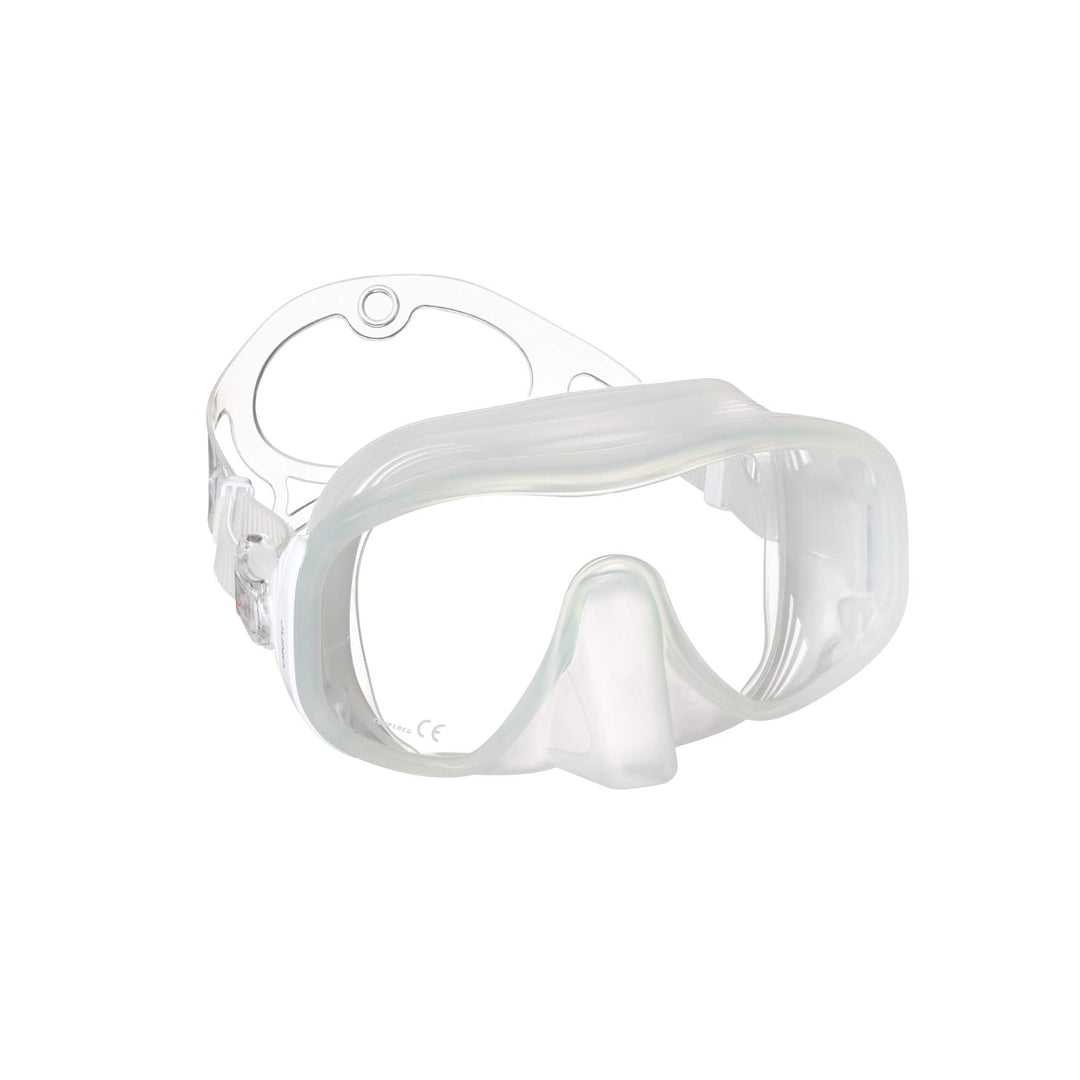 Mares 411056, Maske Silikon Unisex Erwachsene Einheitsgrösse, Bianco Chiaro