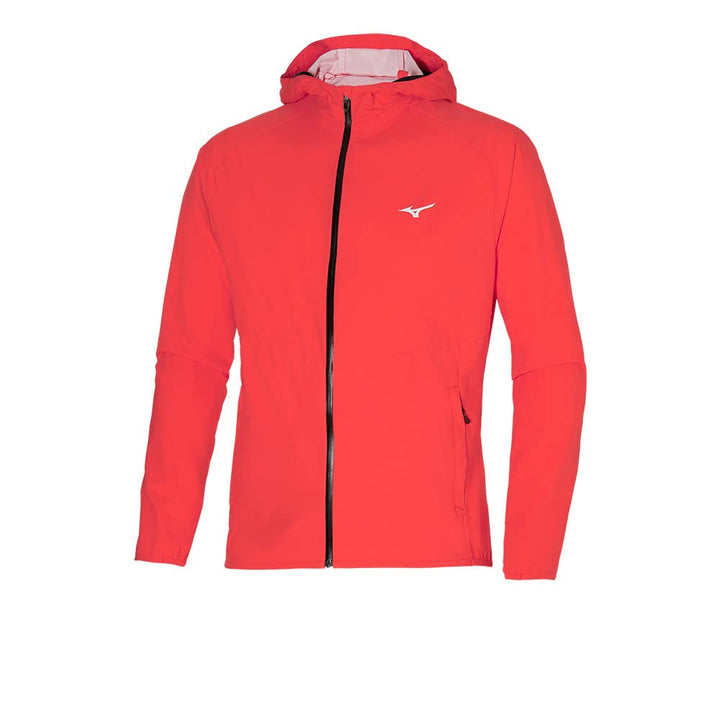 Mizuno Herren Laufjacke S Zündung rot, S Zündung rot