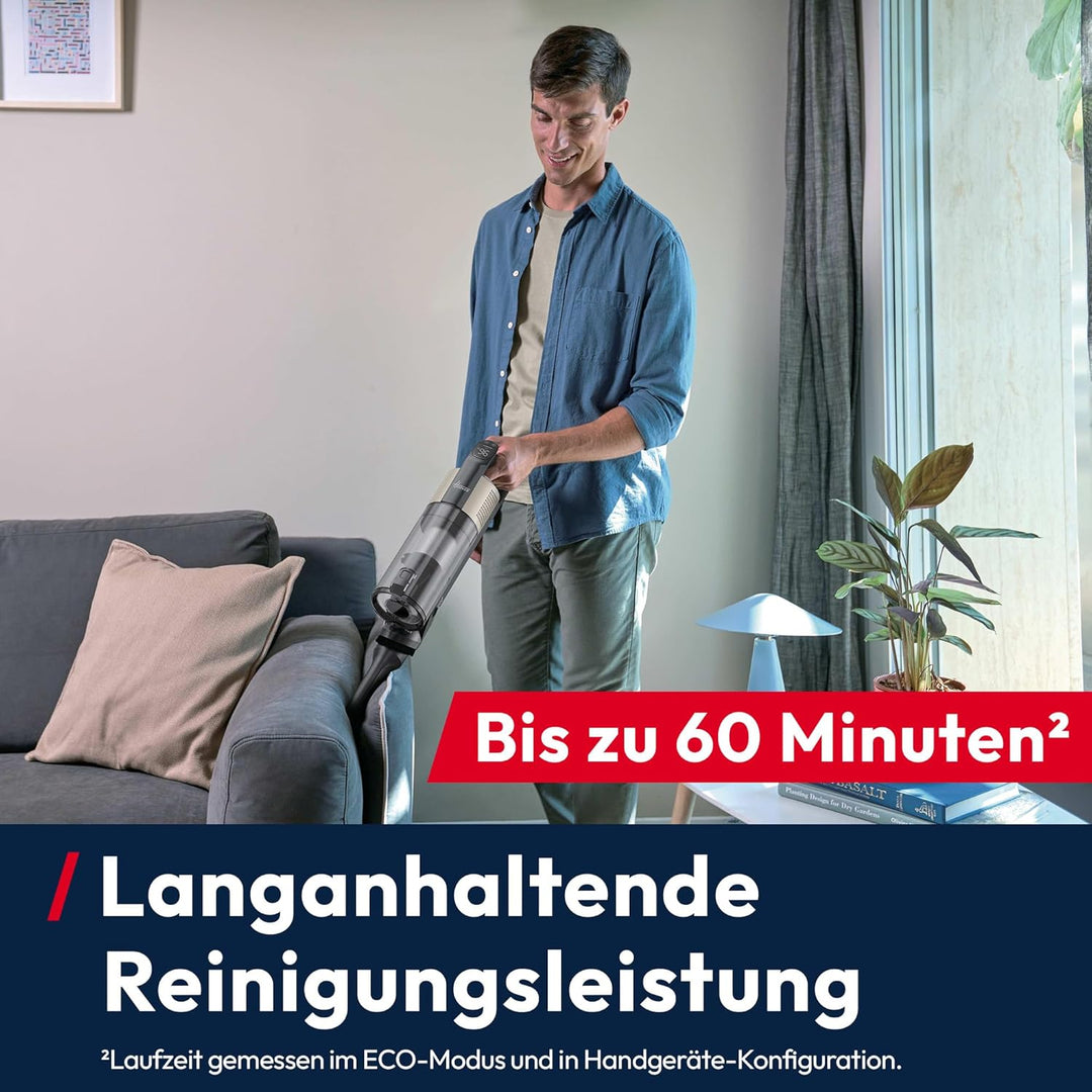 Hoover Akku-Staubsauger kabellos HF3 CORE Pet Flexi mit flexiblem Rohr, Handstaubsauger max. 60min L