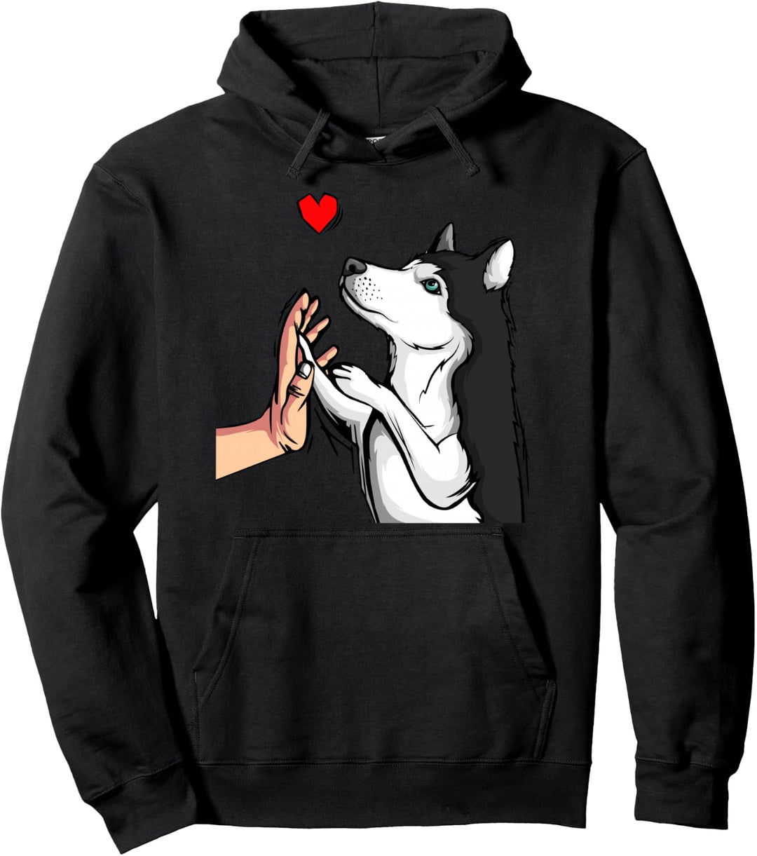 Husky Liebe Hunde Frauchen Herrchen Pullover Hoodie